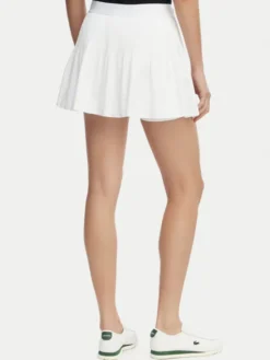 Lacoste Spódnica tenisowa JF9990 Biały Regular Fit