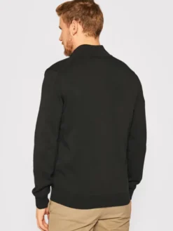 Lacoste Sweter AH1957 Czarny Classic Fit
