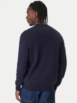 Lacoste Sweter AH5944 Granatowy Regular Fit