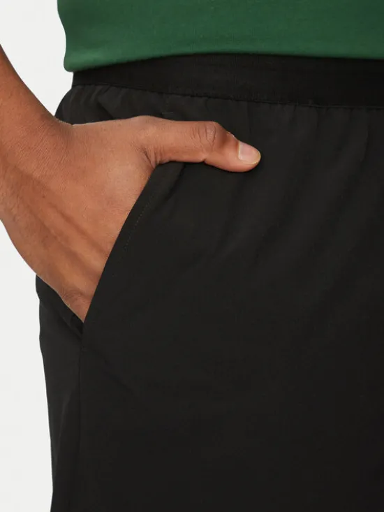 Lacoste Szorty tenisowe GH7452 Czarny Regular Fit
