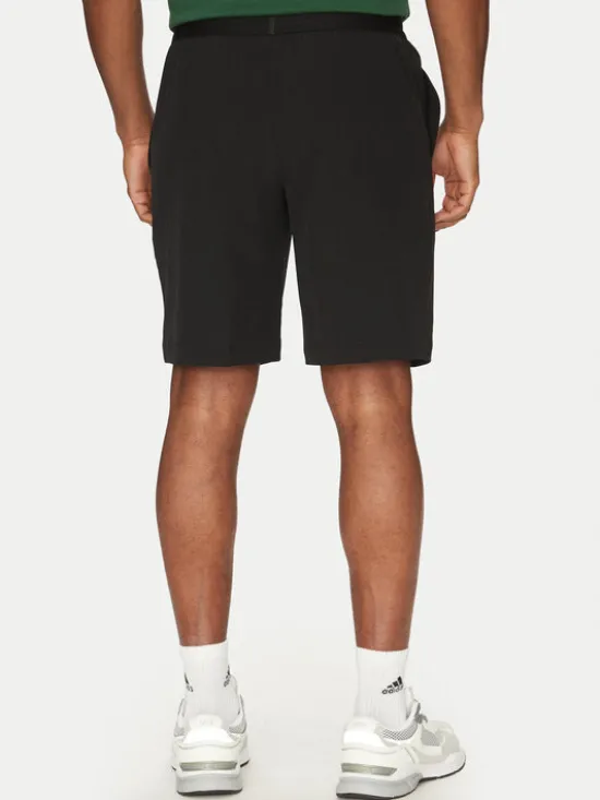 Lacoste Szorty tenisowe GH7452 Czarny Regular Fit