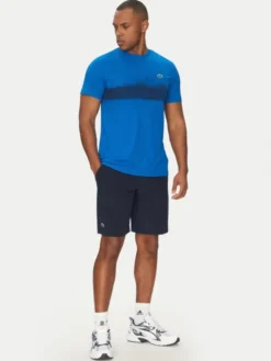 Lacoste Szorty tenisowe GH7452 Granatowy Regular Fit