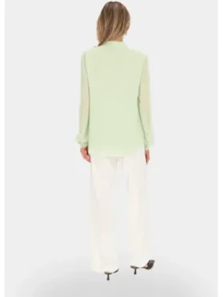L’AF Bluzka Boho Zielony jasny Regular Fit