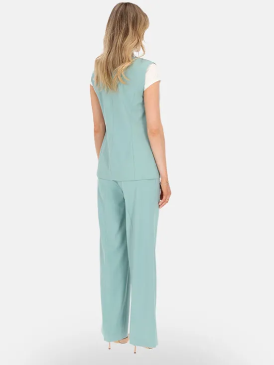 L’AF Kamizelka Mint Zielony jasny Regular Fit