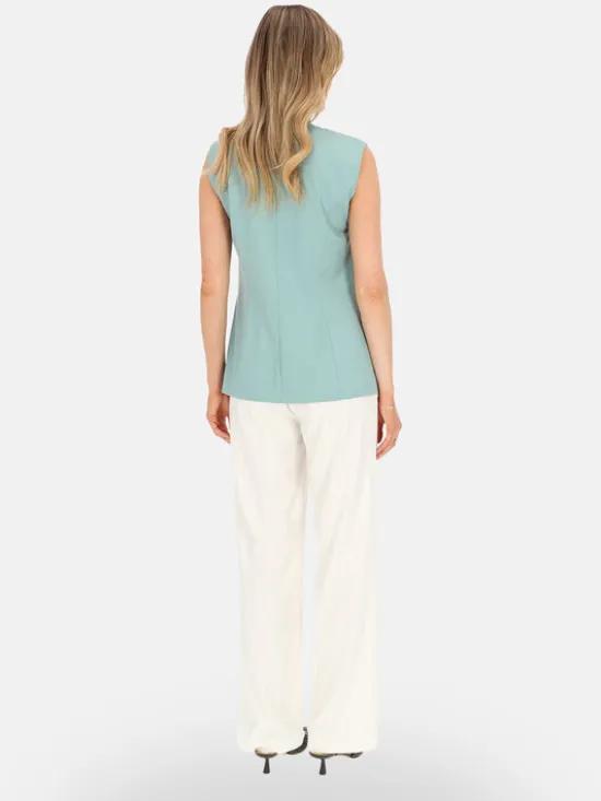 L’AF Kamizelka Mint Zielony jasny Regular Fit