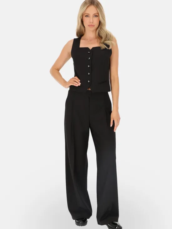 L’AF Kamizelka Prima Czarny Regular Fit