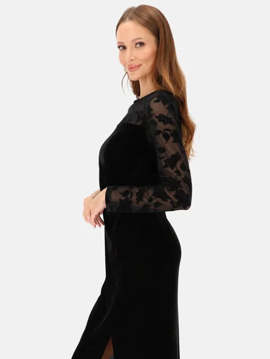 L’AF Sukienka koktajlowa Izabel Czarny Regular Fit