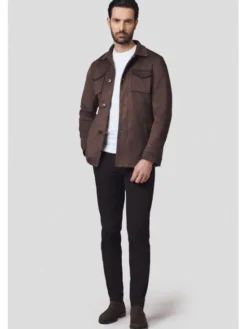 Lancerto Chinosy Mikkeli SP082125000009 Brązowy Regular Fit
