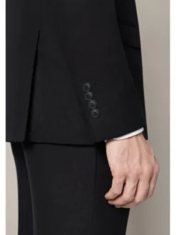Lancerto Garnitur Brindisi GA073126000004 Czarny Slim Fit
