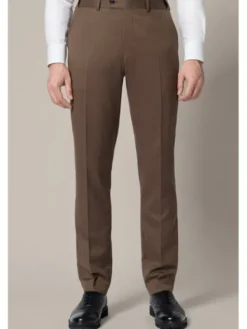 Lancerto Garnitur Pontevedra GA073126000013 Brązowy Slim Fit