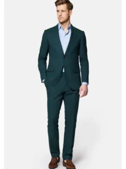 Lancerto Garnitur Scranton GA073124000009 Zielony Slim Fit