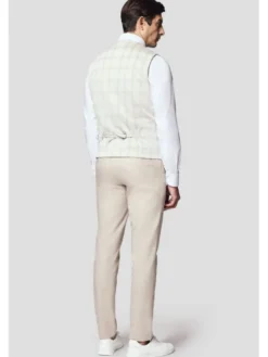 Lancerto Kamizelka Bagheria KA131125000011 Beżowy Slim Fit