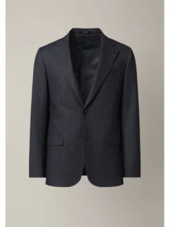 Lancerto Marynarka Annecy MA073226000014 Szary Regular Fit