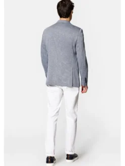 Lancerto Marynarka Archidona MA131123000014 Niebieski Slim Fit