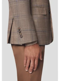 Lancerto Marynarka Asti MA131224000017 Beżowy Slim Fit