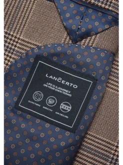 Lancerto Marynarka Asti MA131224000017 Beżowy Slim Fit