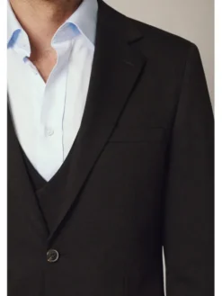 Lancerto Marynarka Bagnone MA131225000007 Brązowy Slim Fit