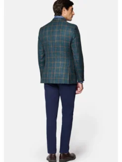 Lancerto Marynarka Blakeney MA073124000002 Zielony Slim Fit