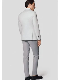 Lancerto Marynarka Budoni MA131125000007 Szary Slim Fit