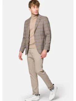 Lancerto Marynarka Falstone MA131223000013 Beżowy Slim Fit