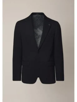 Lancerto Marynarka Fobello MA131225000001 Czarny Slim Fit