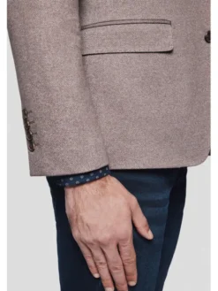 Lancerto Marynarka Forli MA131224000015 Beżowy Slim Fit