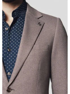 Lancerto Marynarka Forli MA131224000015 Beżowy Slim Fit