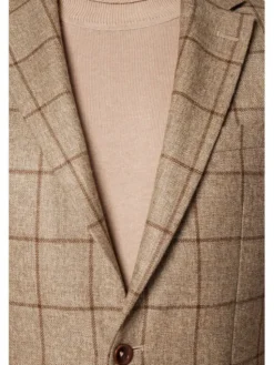 Lancerto Marynarka Gatwick MA099223000003 Beżowy Regular Fit