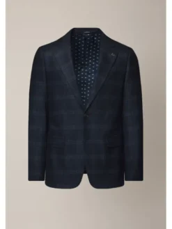Lancerto Marynarka Gesualdo MA131225000008 Granatowy Slim Fit