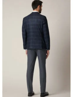 Lancerto Marynarka Gesualdo MA131225000008 Granatowy Slim Fit