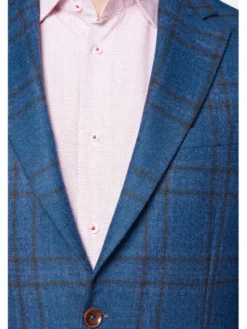 Lancerto Marynarka Imatra MA099223000001 Granatowy Slim Fit