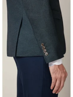 Lancerto Marynarka Lovere MA131225000003 Zielony Slim Fit