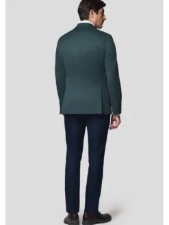 Lancerto Marynarka Macomer MA131125000003 Zielony Slim Fit