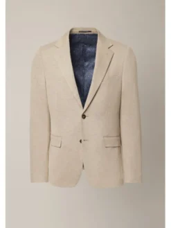 Lancerto Marynarka Offida MA131225000006 Beżowy Slim Fit