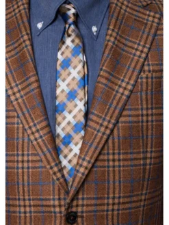 Lancerto Marynarka Palmdale MA099222000009 Brązowy Slim Fit