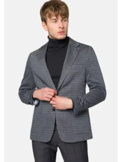 Lancerto Marynarka Palmerstone MA131223000012 Szary Slim Fit