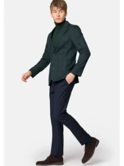 Lancerto Marynarka Rochefort MA131223000004 Zielony Slim Fit