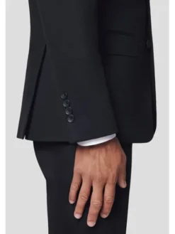 Lancerto Marynarka Terlizzi MA131224000007 Czarny Slim Fit