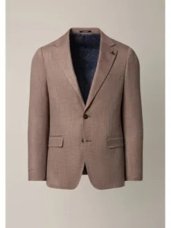 Lancerto Marynarka Tricarico MA131126000019 Brązowy Regular Fit