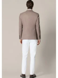 Lancerto Marynarka Tricarico MA131126000019 Brązowy Regular Fit