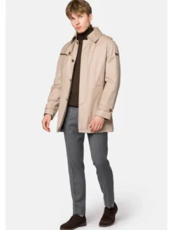 Lancerto Płaszcz przejściowy Altea PC131223000013 Beżowy Regular Fit