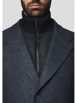 Lancerto Płaszcz zimowy Ebikon KU073224000006 Szary Regular Fit