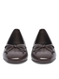 Lasocki Baleriny CEO-RST-ROMI-105 Brązowy ciemny