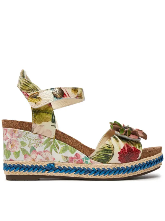 Laura Vita Espadryle Facyo 80 Beżowy