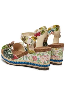 Laura Vita Espadryle Facyo 80 Beżowy