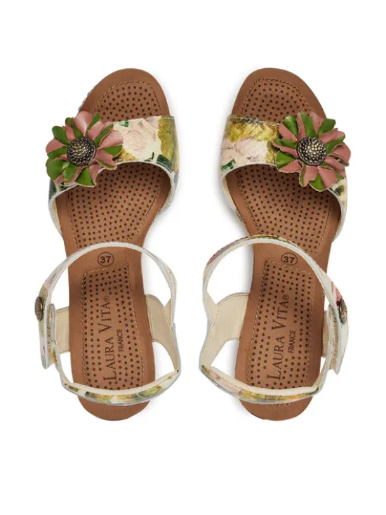 Laura Vita Espadryle Facyo 80 Beżowy