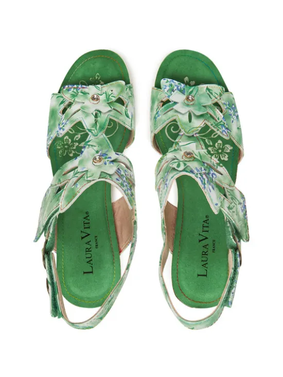 Laura Vita Espadryle Hacdeo 21 Zielony