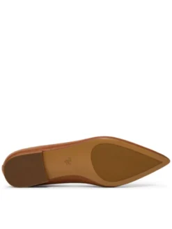 LAUREN RALPH LAUREN Baleriny Londyn 802P09039002 Brązowy