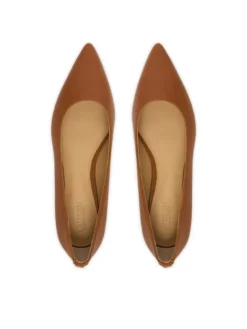 LAUREN RALPH LAUREN Baleriny Londyn 802P09039002 Brązowy