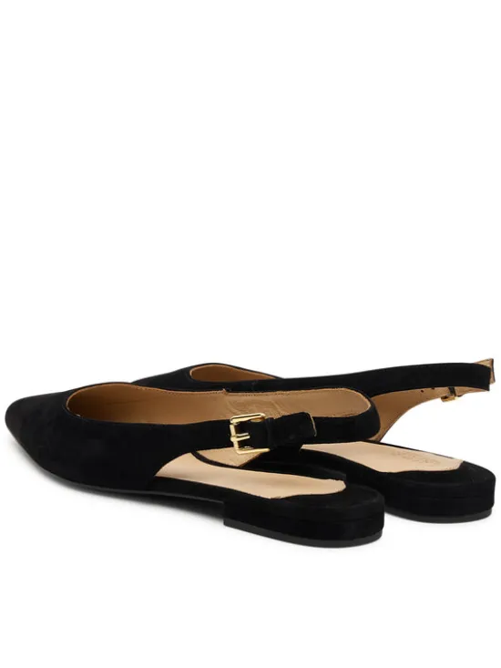 LAUREN RALPH LAUREN Baleriny 802967746001 Czarny